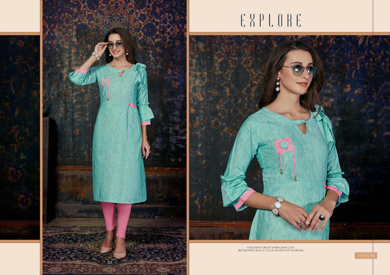 Payas Vol-2 Cotton Fabric Kurti Catalog Payas Vol-2 Cotton Fabric Kurti Catalog